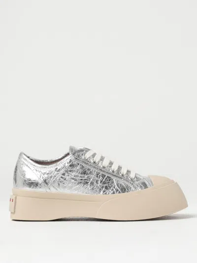 Marni Sneakers In Silver
