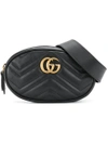 GUCCI GG Marmont belt bag,LEATHER100%