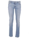 GIVENCHY Givenchy: Denim Star Print Skinny Jeans,17Y5523611400