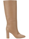 GIANVITO ROSSI GIANVITO ROSSI KNEE HIGH BOOTS - NEUTRALS,G8072785RIC12295941