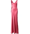 GALVAN Pink Bias Slip Dress,857932808398826008