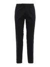 VALENTINO TAILORED TROUSERS,NV3RC55648N 0NO BLACK
