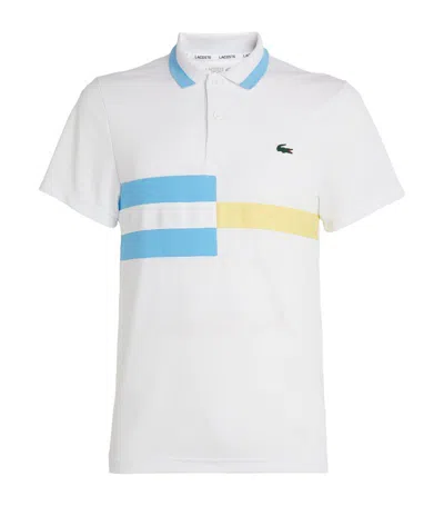 Lacoste Logo Polo Shirt In White