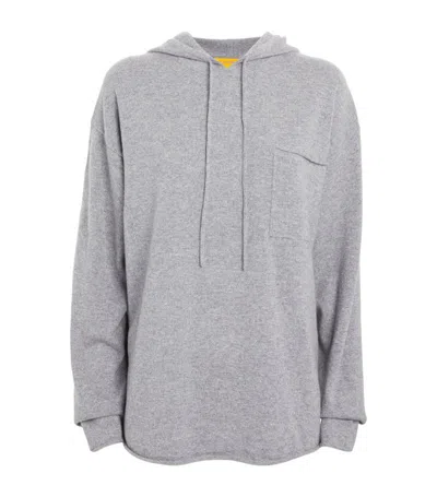 Guest In Residence Cashmere Oversized Hoodie In Grey
