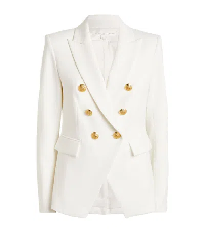 Veronica Beard Miller Dickey Blazer In White