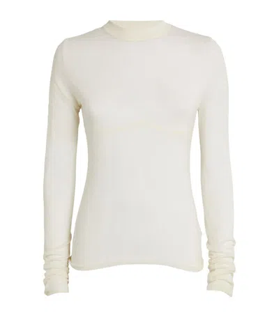 Carven Wool Sweater In Beige