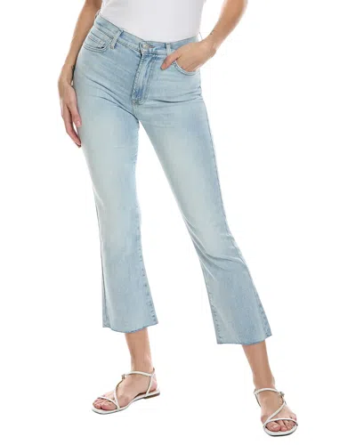 7 For All Mankind Light Rosemary High-rise Slim Kick Jean In Blue