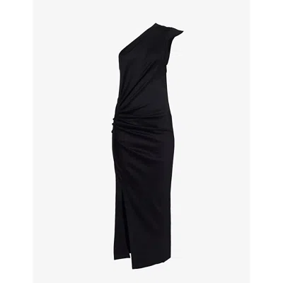 Isabel Marant Maude Cotton Midi Dress In Black