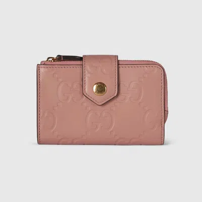 Gucci Gg Medium Wallet In Pink