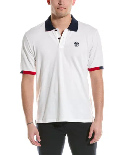 North Sails Polo Shirt In White