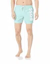 Hugo Boss Quick-drying Swim Shorts With Large Contrast Logo In Multi