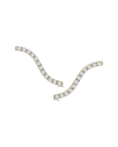 Monary 14k 0.48 Ct. Tw. Diamond Earrings In Metallic