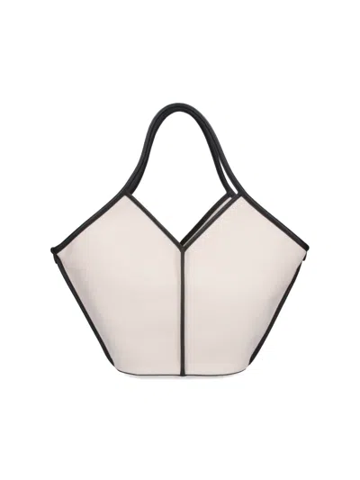 Hereu Calella Tote Bag In Cream