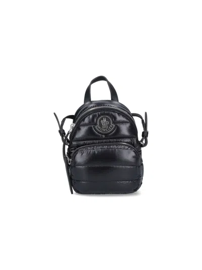 Moncler Kilia Fabric Shoulder Bag In Black  
