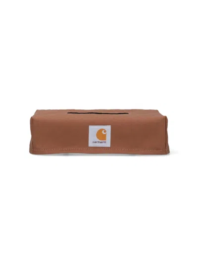 Carhartt Tissue Box Cover In Brown