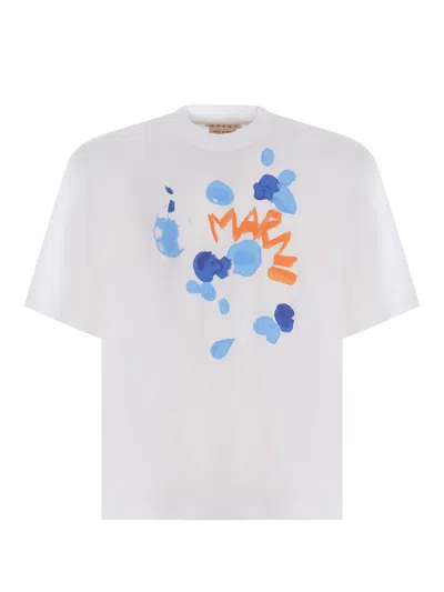 Marni T-shirt  Herren Farbe Weiss