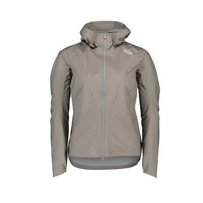 Pre-owned Poc Signal Women's All-weather Jacket In Moonstone Grey
