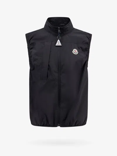 Moncler Arashi Gilet In Black