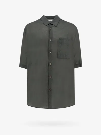 Lemaire Shirt In Charcoal