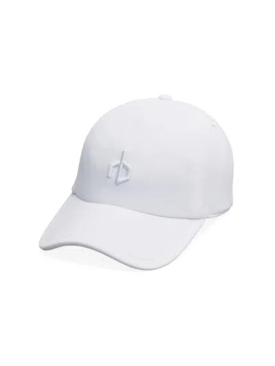 Rag & Bone Men's Aron Baseball Cap In Pure White