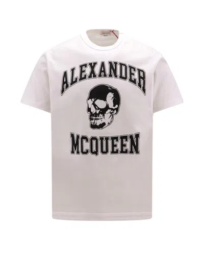 Alexander Mcqueen T-shirt In White
