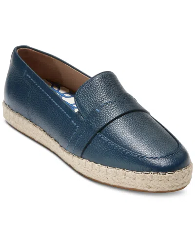 Cole Haan Women's Cloudfeel Montauk Espadrille Loafers In Blue Wing Teal