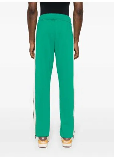 Palm Angels Trousers In Green