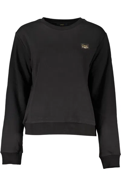 Cavalli Class Black Cotton Jumper