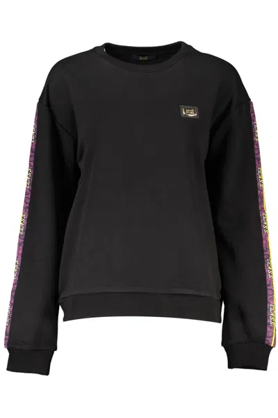 Cavalli Class Black Cotton Jumper