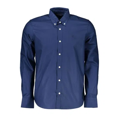 North Sails Cotton Men's Shirt In Blue