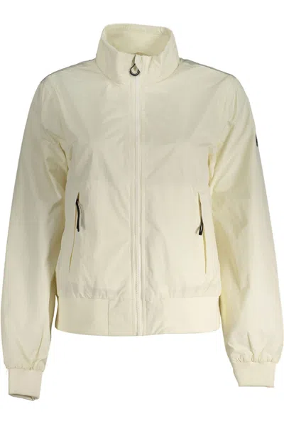 North Sails Polyester Jackets & Women's Coat In White