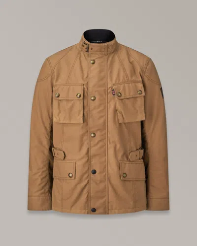 Belstaff Crosby Motorcycle Jacket In Sand