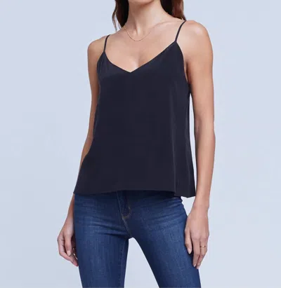 L Agence Jane Camisole Tank In Black