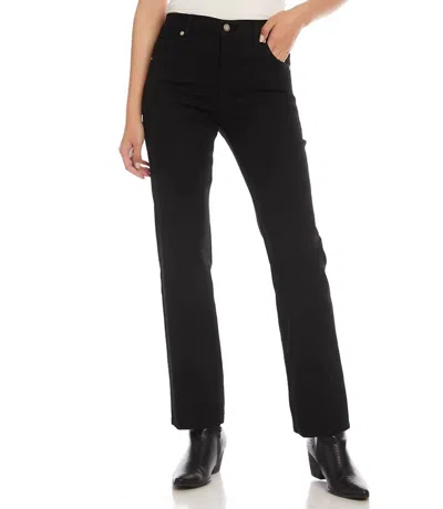 Karen Kane Classic Straight Jeans In Black