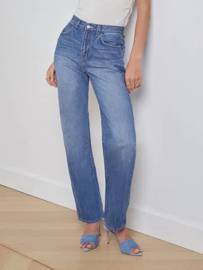 L Agence Jones Jeans In Boyle In Blue