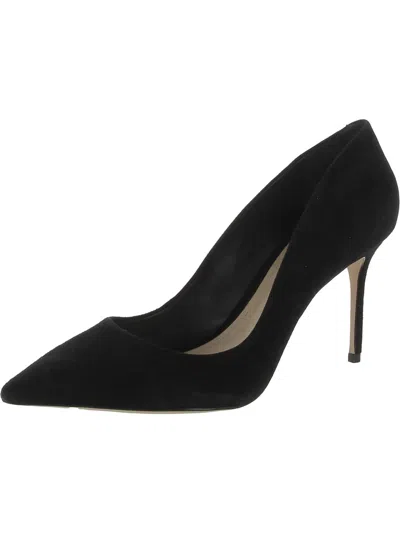 Schutz Lou Lo Suede Stiletto Pumps In Black