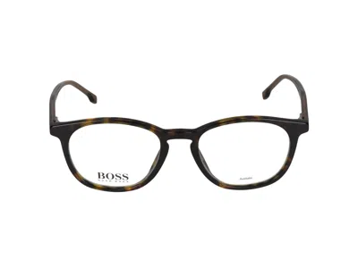 Hugo Boss Eyeglasses In Havana