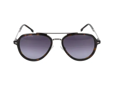 Hugo Boss Sunglasses In Havana