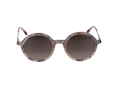 Missoni Sunglasses In Cherry Pink Pattern