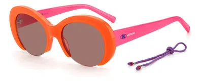 Missoni Sunglasses In Orange Pink