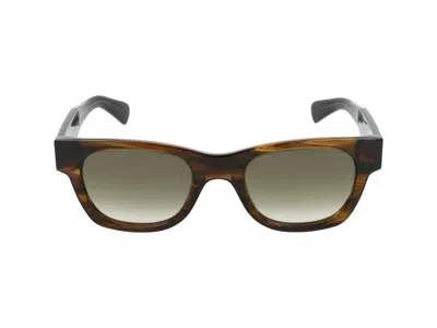Paul Smith Sunglasses In Striped Brown