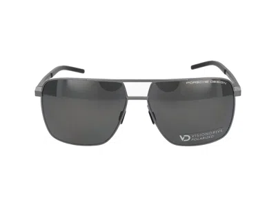 Porsche Design Sunglasses In Dark Grey, Black