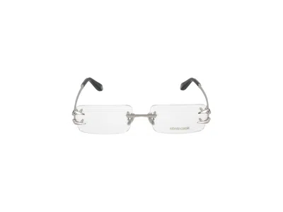 Roberto Cavalli Eyeglasses In Palladium Polished Total