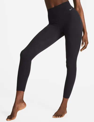 Nike Women's Zenvy High Waisted 7/8 Leggings In Black