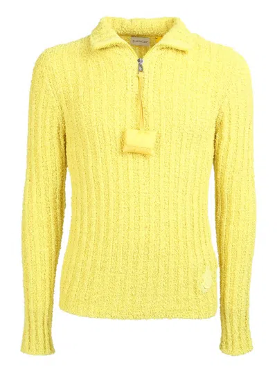 Moncler Genius Sweater In Yellow