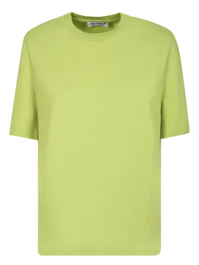 Attico The  T-shirts In Green