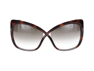 Tom Ford Sunglasses In Havana Blonde/brown Grad