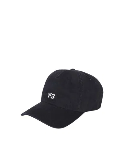 Y-3 Adidas Hats In Black