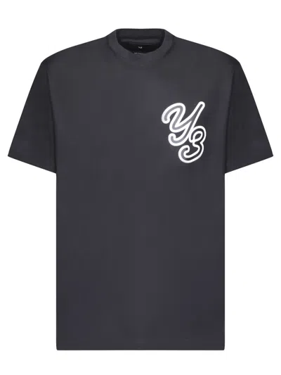 Y-3 Adidas T-shirts In Black
