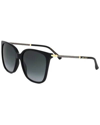 Jimmy Choo Women's Scilla/s 57mm Sunglasses In Black